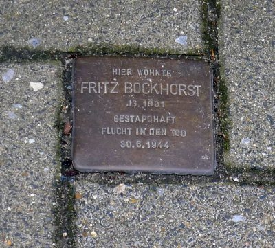 Stolperstein Bockhorst 2005